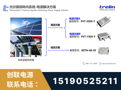 义马-光伏跟踪转向系统-电源解决方案